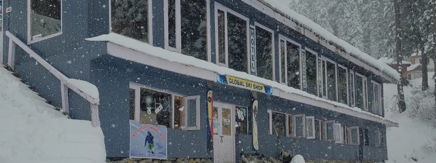 Gulmarg ski season scenery