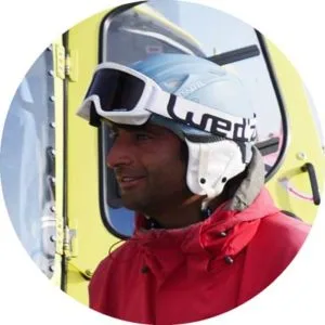 Showkat (Ali), Ski Guide at Kashmir Ski School