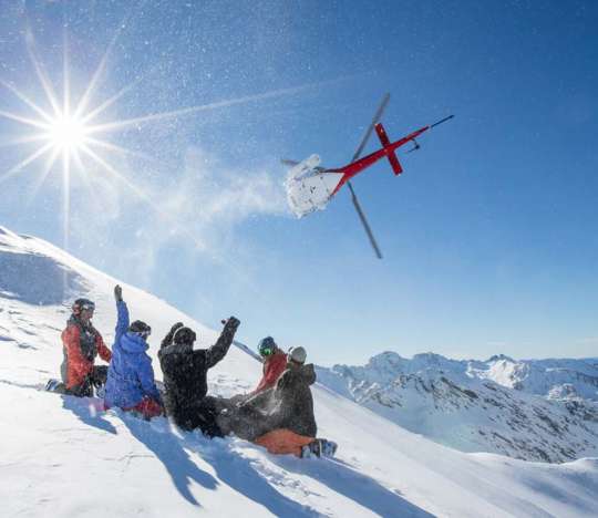 Heliskiing